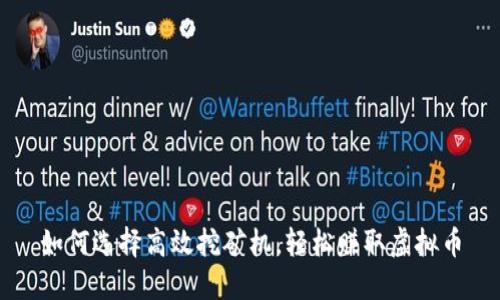 如何选择高效挖矿机,轻松赚取虚拟币
